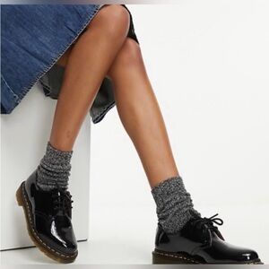 Dr. Martens Shiny Black Oxfords